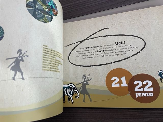 Libro CD Ana Torroja: Sonrisa de Nueva York a Mali