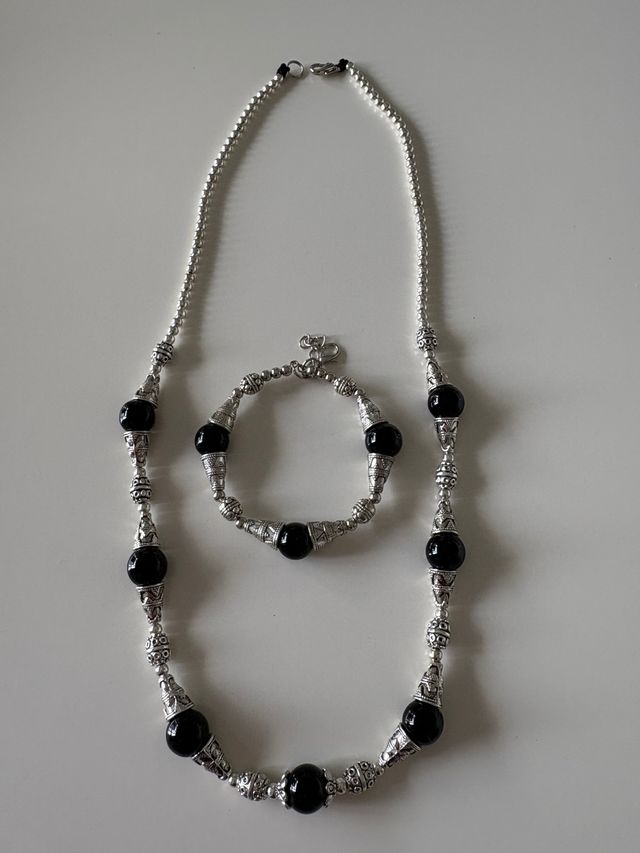 Conjunto collar y pulsera