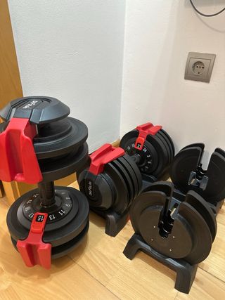 Mancuernas ajustables hasta 24 kilos DH FitLife