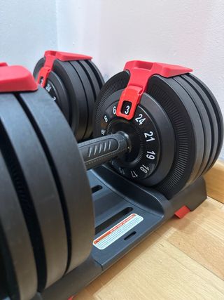 Mancuernas ajustables hasta 24 kilos DH FitLife