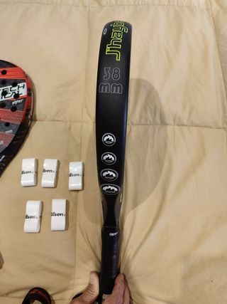 Palas pádel Babolat Viper y J'hayber