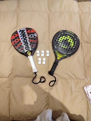 Palas pádel Babolat Viper y J'hayber