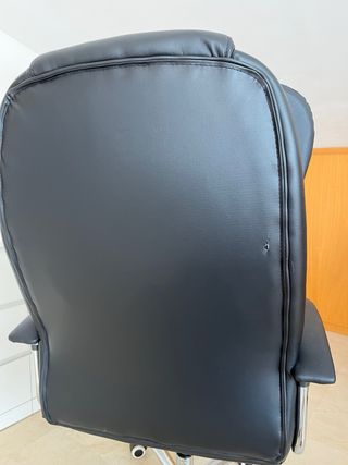 Silla de escritorio de piel sintetica