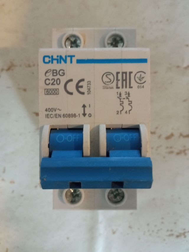 Magnetotermico CHNT 20A
