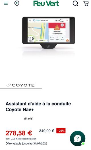 GPS Coyote Nav+