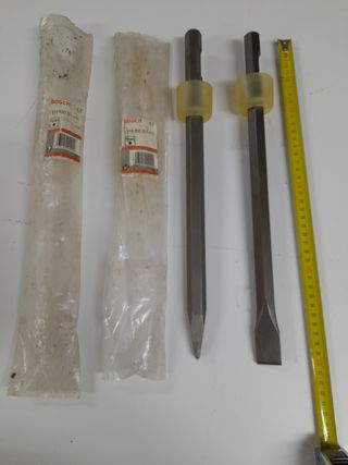 Cincel y puntero Bosch martillo picador 