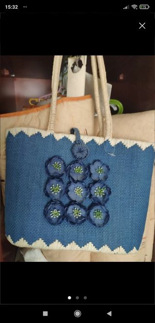 Bolso rafia