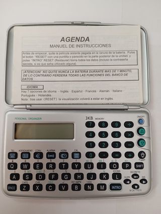 Agenda traductora 7 idiomas
