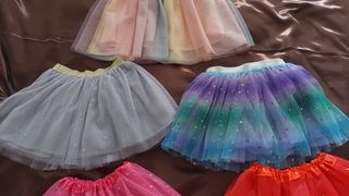 Faldas tutú multicolor