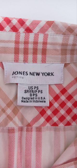 Camisa cuadros Jack and Jones T.XS