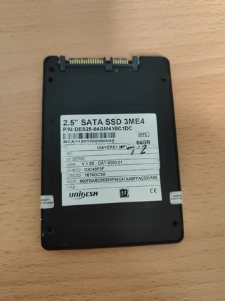 2 Discos duros  - Toshiba 500gigas INNODISK 64giga