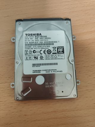 2 Discos duros  - Toshiba 500gigas INNODISK 64giga