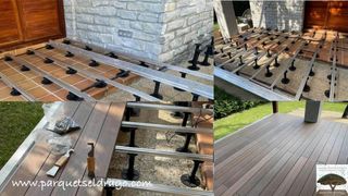 Instalacion tarima exterior