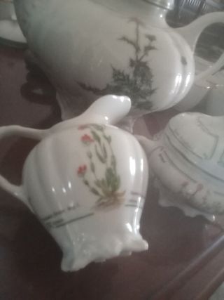 Juego vajillas  porcelana 