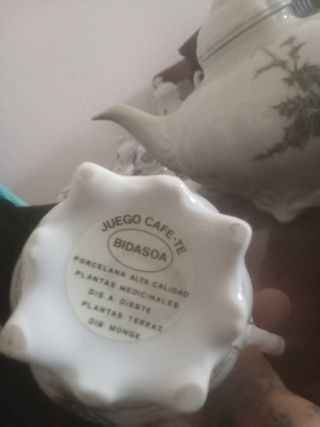 Juego vajillas  porcelana 