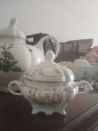 Juego vajillas  porcelana 