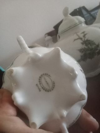 Juego vajillas  porcelana 