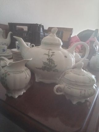 Juego vajillas  porcelana 
