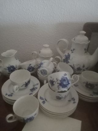 Juego vajillas  porcelana 