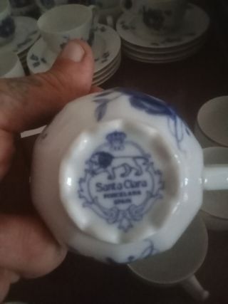Juego vajillas  porcelana 