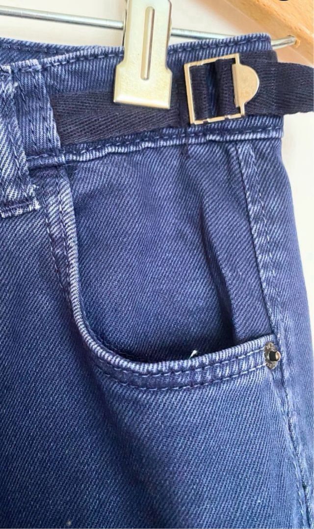 Vaqueros cargo azul marino XS/34