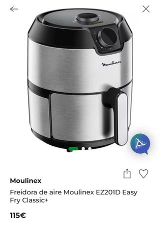 Airfryer Moulinex Nueva en su Caja