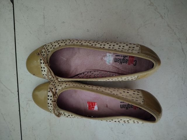 Zapatos Callaghan beige-marrón 39