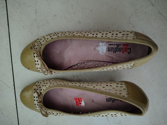 Zapatos Callaghan beige-marrón 39