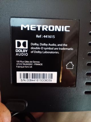 TDT Sintonizador Metronic Full HD con USB grabador