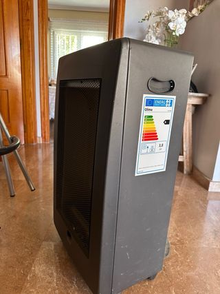 Estufa gas Qlima negra