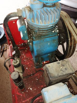 Compresor aire industrial usado