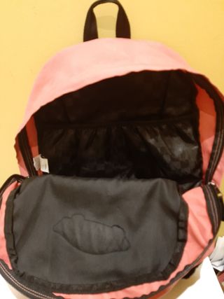 Mochila Vans en tonos rosa y negro