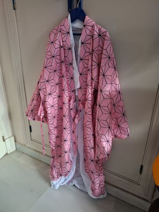 Kimono niña Cosplay Nezuko Kamado