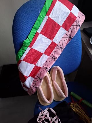 Kimono niña Cosplay Nezuko Kamado