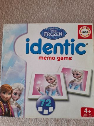 Juego de memoria Frozen - Identic