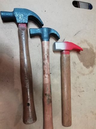 Lote de martillos
