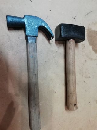 Lote martillo y marreta