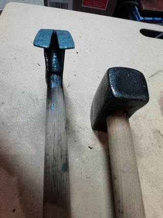 Lote martillo y marreta