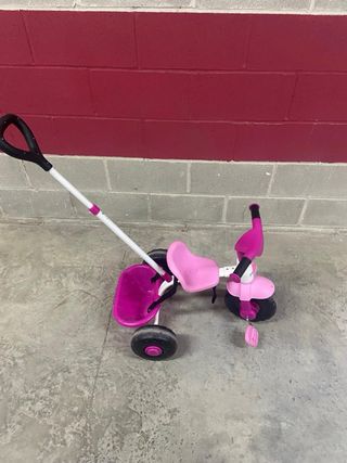 Triciclo infantil con barra - Plegable