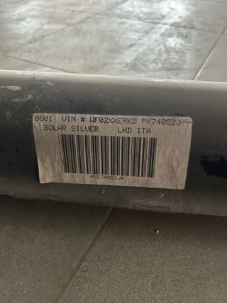 Puente trasero Ford Puma