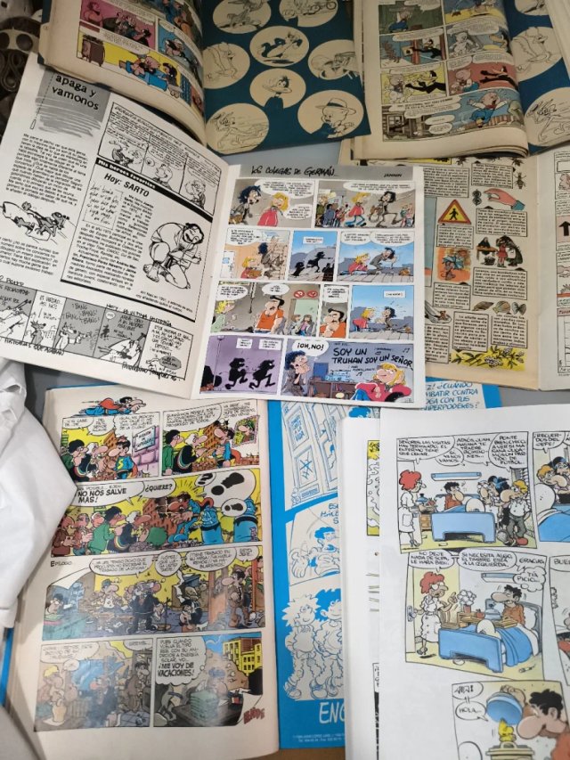 cómics Olé, magos del humor pumby super López