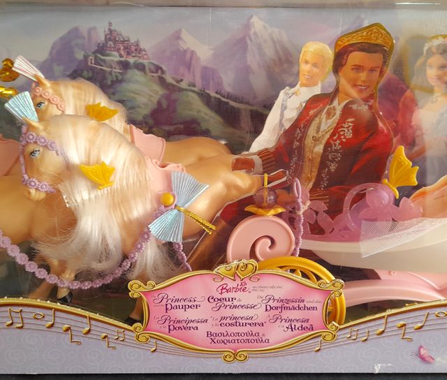 GRAN CARROZA DE PRINCESA BARBIE “ROYAL CARRIAGE”.