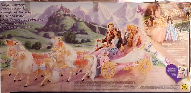 GRAN CARROZA DE PRINCESA BARBIE “ROYAL CARRIAGE”.