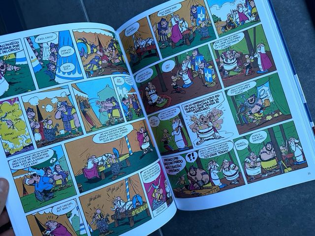 Comics Asterix: Astérix el galo La gran rasa