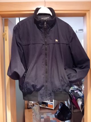 Cazadora Burberry azul marino hombre
