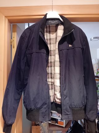 Cazadora Burberry azul marino hombre
