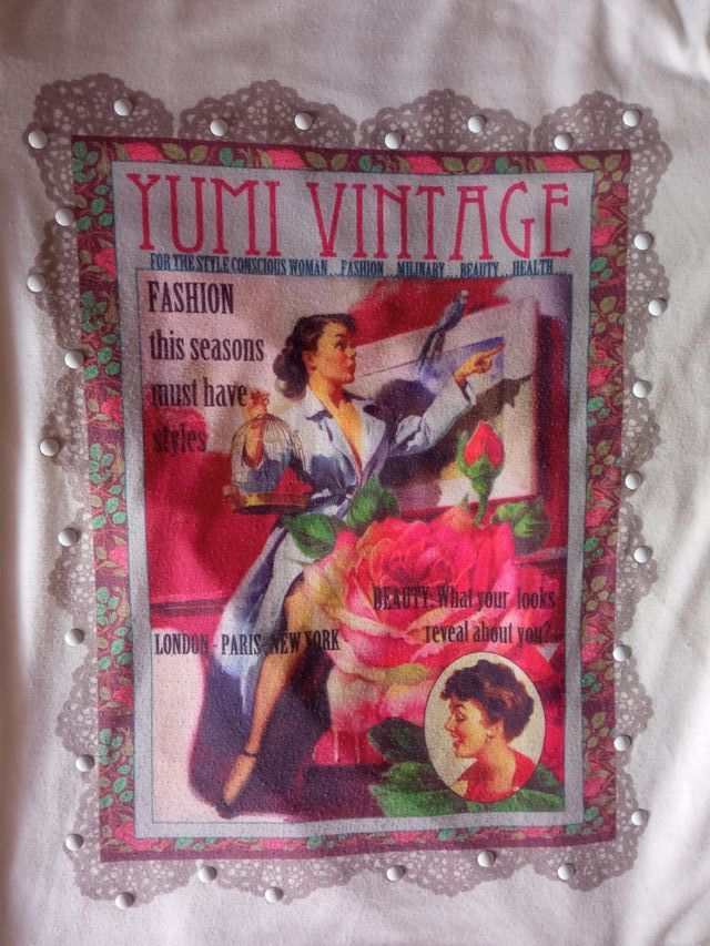 Camiseta vintage
