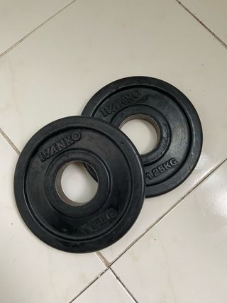 Set discos IVANKO 1/25kg negociable