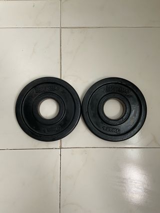 Set discos IVANKO 1/25kg negociable