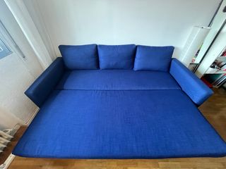 Sofá cama FRIHETEN azul IKEA